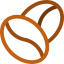 Coffee beans icon 64x64