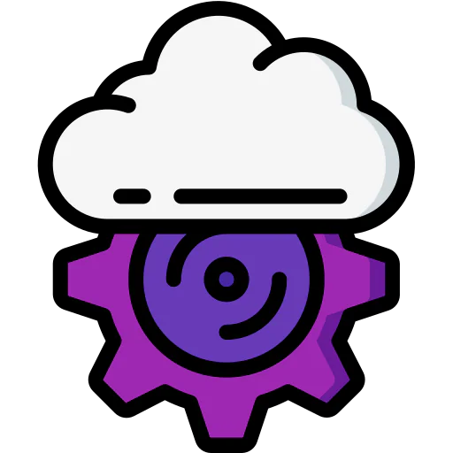 Cloud computing icône