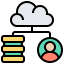 Cloud service icon 64x64