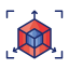 3d modeling icon 64x64