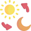 Day and night Symbol 64x64