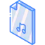 Music file icon 64x64