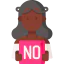 No racism icon 64x64