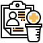 Urine analysis icon 64x64