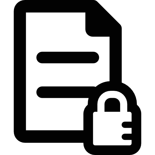 Secure Document icon