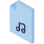 Music file icon 64x64