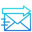 Send mail biểu tượng 64x64