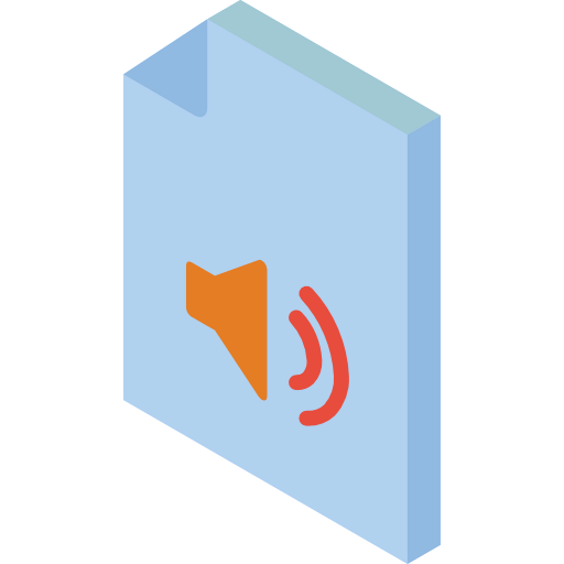 Audio file icon