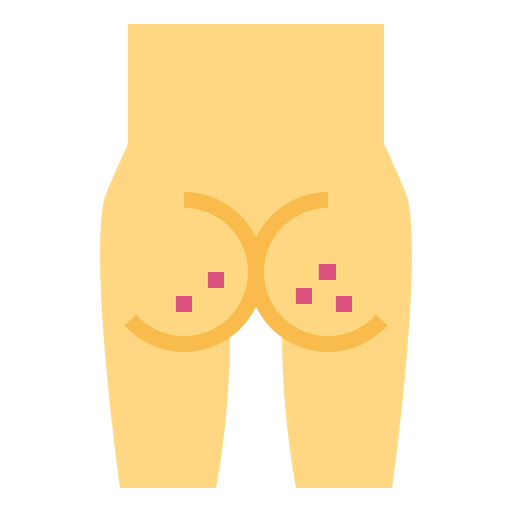 Buttocks icon