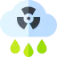 Acid rain icon 64x64