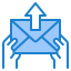 Send mail biểu tượng 64x64