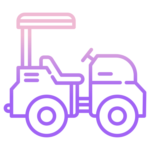 Road roller icon