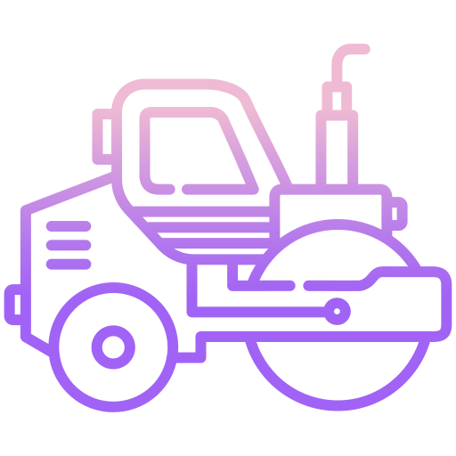 Road roller icon