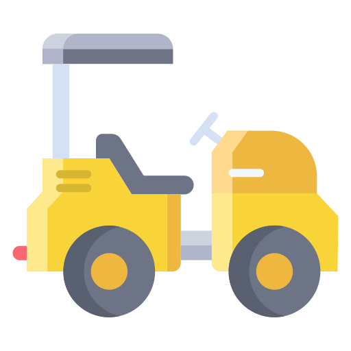 Road roller icon