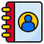 Contacts book icon 64x64