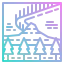 Aurora borealis icon 64x64