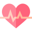 Heart beat icon 64x64