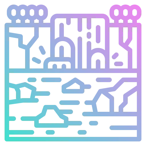 Waterfall icon