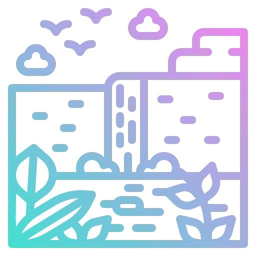 Waterfall icon