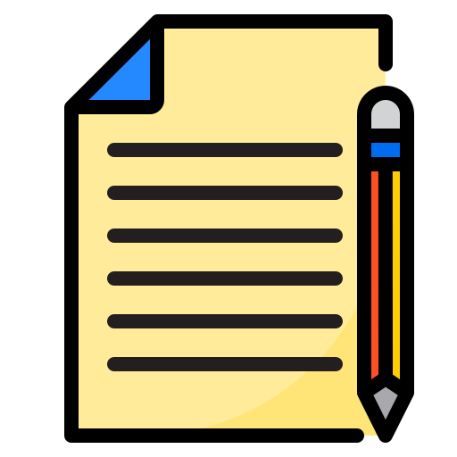 Write ícone