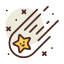 Shooting star icon 64x64
