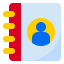 Contacts book icon 64x64