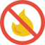 No fire アイコン 64x64