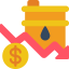 Oil price icon 64x64