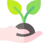 Organic food icon 64x64