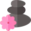 Hot stones icon 64x64