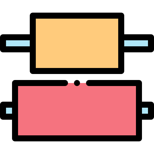 Distribute objects icon