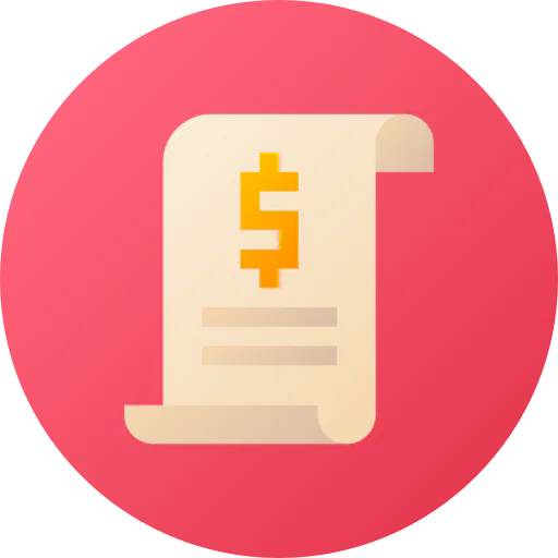 Receipt icon