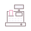 Cash register icon 64x64