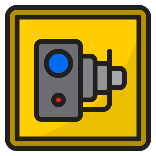 Speed camera biểu tượng