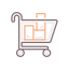 Shopping cart icon 64x64