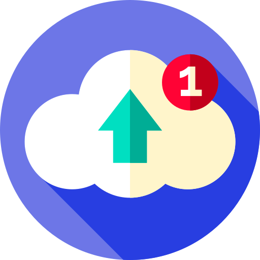 Cloud storage icon