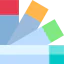Microscope slides icon 64x64