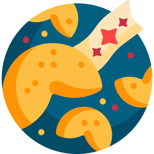 Fortune cookie icon