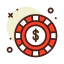 Casino chips icon 64x64