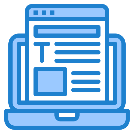 Blogging icon