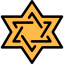 Star of david icon 64x64