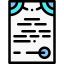 Death certificate icon 64x64