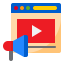 Video marketing Ikona 64x64