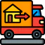 Moving truck ícono 64x64