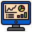 Web analytics icon 64x64