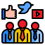 Social media icon 64x64