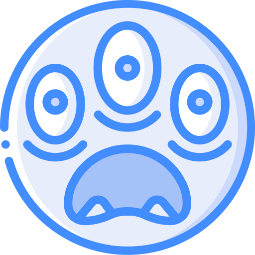 Scared icon