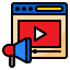 Video marketing Ikona 64x64