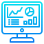 Web analytics icon 64x64