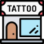 Tattoo studio icon 64x64